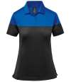 PSX-9W Stormtech Ladies Monterey Two-Tone Polo Shirt Royal Blue / Black colour image